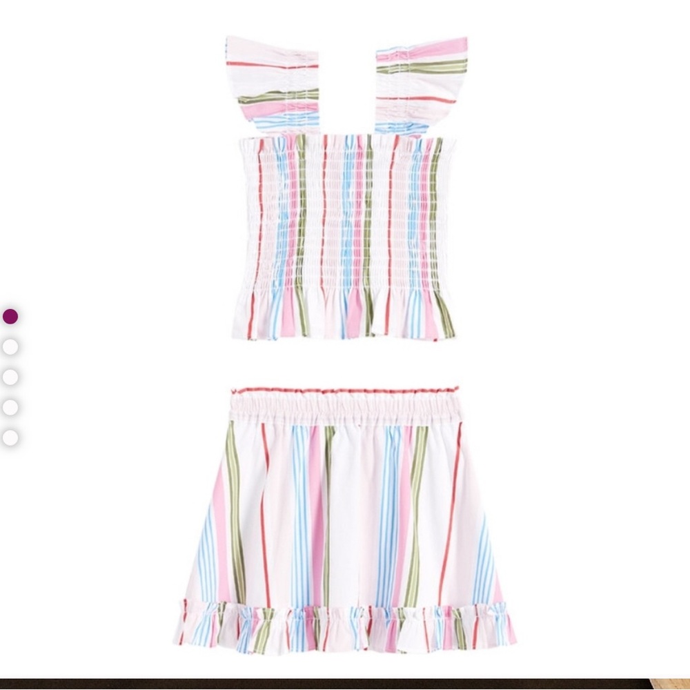 Hill House Kids Matching Set - Multicolor Stripes